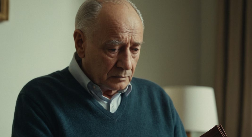 Мошенники, обман, пенсионер. Генерация ИИ