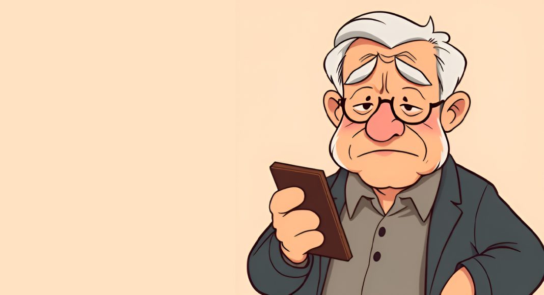 Мошенники, обман, пенсионер. Генерация ИИ