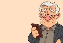 Мошенники, обман, пенсионер. Генерация ИИ