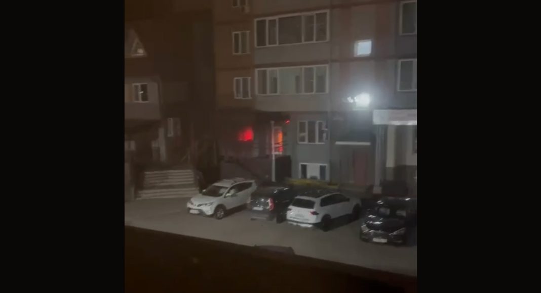 Кадр съемки Народного фронта