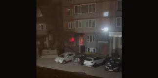 Кадр съемки Народного фронта