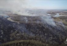 Кадр съемки МЧС