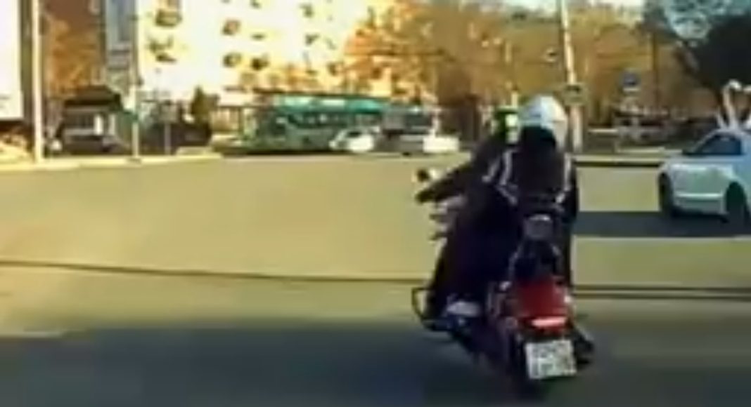 Кадр съемки видеорегистратора Кадр съемки видеорегистратора