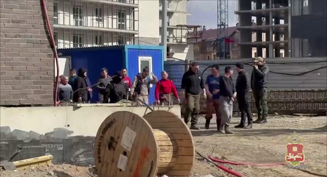 Кадр съемки МВД