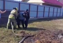 Кадр съемки МЧС