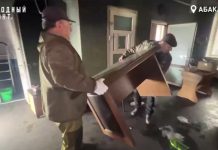 Кадр съемки Народного фронта