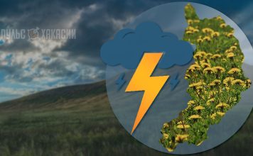 Грозы, град, шквалы ветра прогнозируют по Хакасии ночью 20 июля