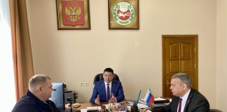 Руслан Шавыркин, Михаил Побызаков, Александр Мяхар. Фото из телеграм-канала Александра Мяхара