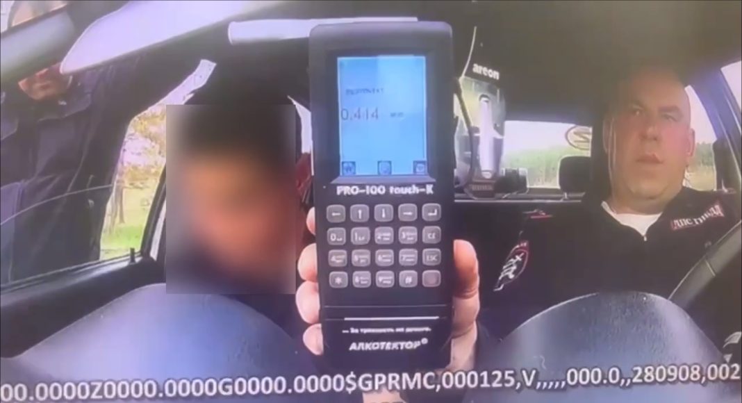 Кадр съемки ДПС