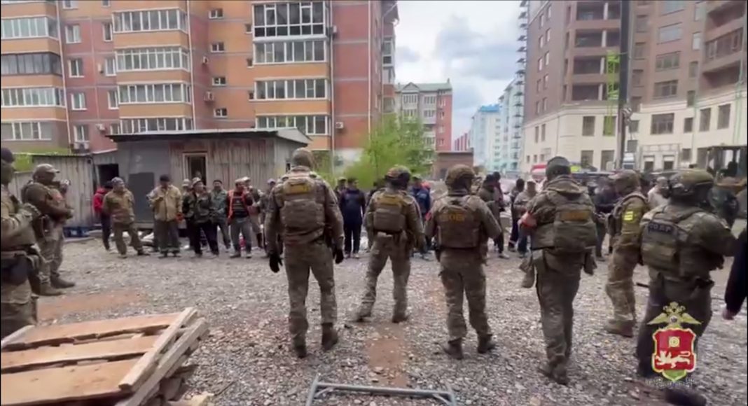 Кадр съемки МВД