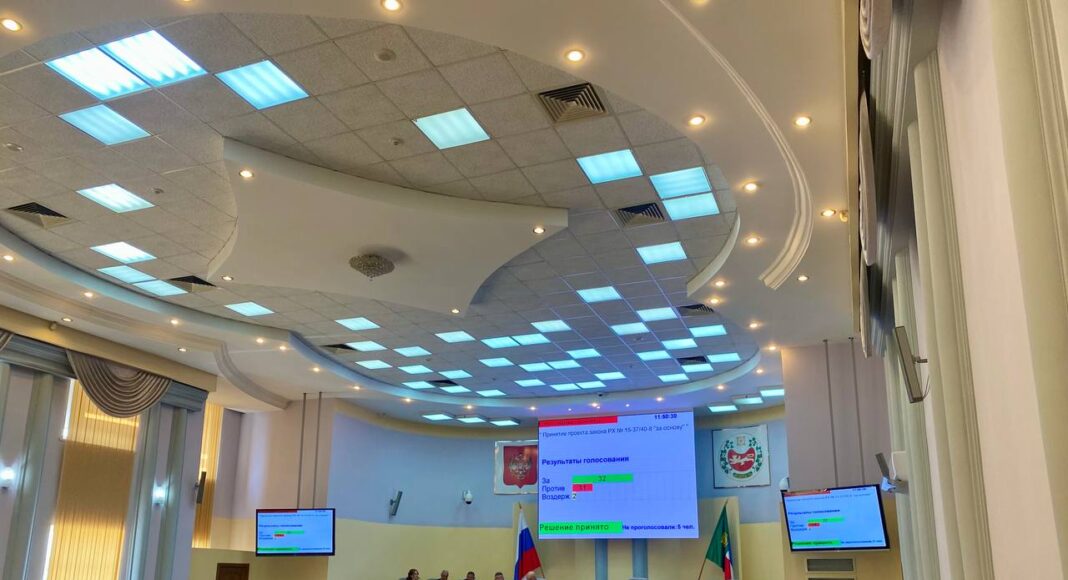 Верховный Совет. Фото пресс-службы ВС РХ Верховный Совет. Фото пресс-службы ВС РХ