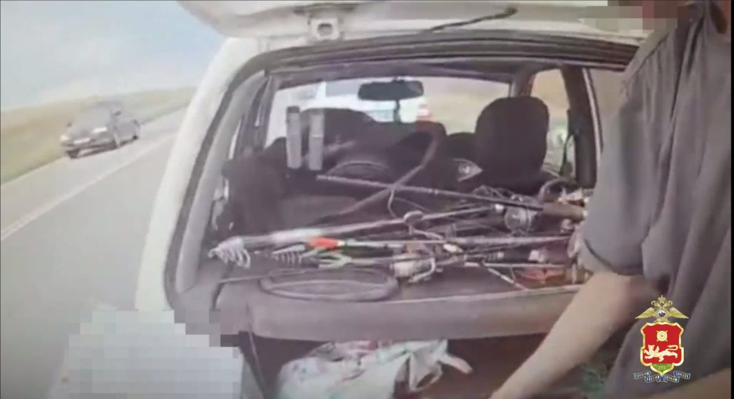 Кадр съемки МВД