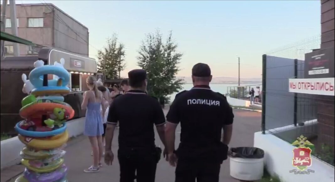 Кадр съемки МВД