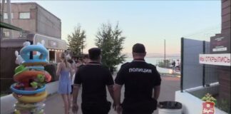 Кадр съемки МВД