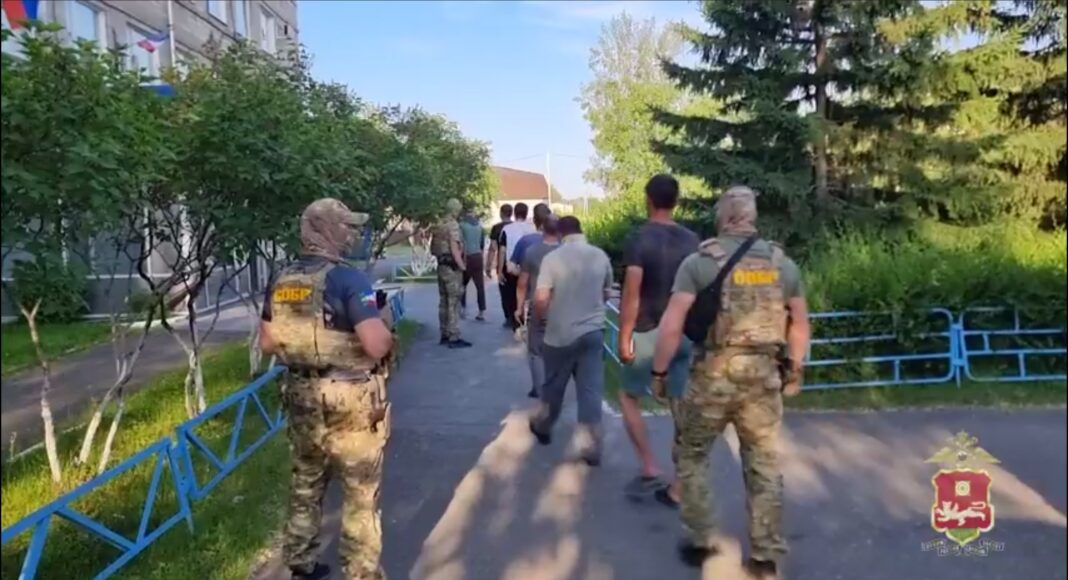 Кадр съемки МВД