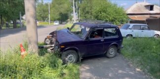 Кадр съемки ГАИ