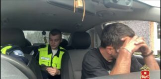 Кадр съемки МВД