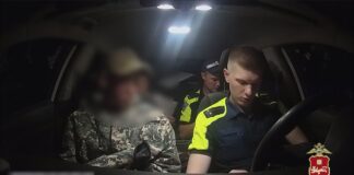 Кадр съемки МВД