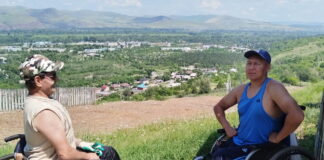 На горе Самохвал. Фото предоставила тренер Елена Скоробогатова