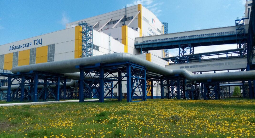 Абаканская ТЭЦ. Фото СГК