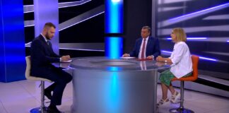 Кадр съемки «Вести Хакасия»