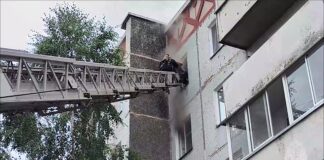 Кадр съемки МЧС