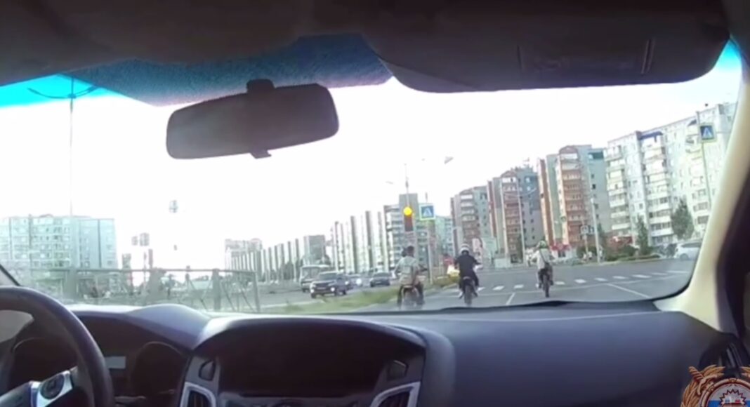 Кадр съемки ГАИ