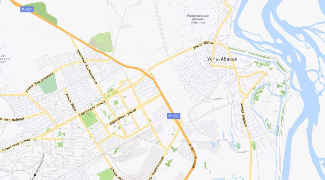 Карта из телеграм-канала Росреестра РХ