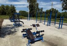 Тренажеры в ПКиО. Фото из телеграм-канала Алексея Лемина