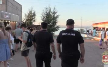 В Жемчужном начала работать курортная полиция Фото МВД