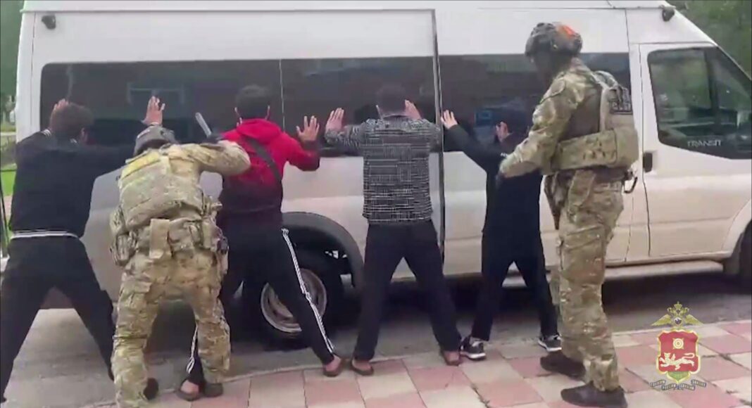 Кадр съемки МВД Кадр съемки МВД