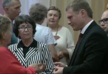 Валентин Коновалов. Кадр съемки РТС