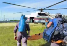 Кадр съемки МЧС