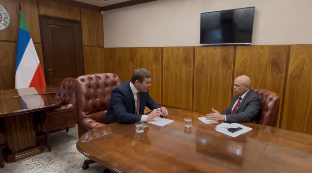 Валентин Коновалов и Сергей Сокол. Фото из телеграм-канала Сергея Сокола