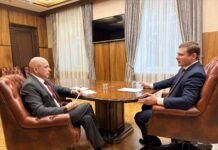 Валентин Коновалов и Сергей Сокол. Фото предоставлено пресс-службой