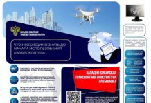 Правила использования коптера. Изображение предоставлено Западно-Сибирской транспортной прокуратурой