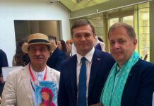 Геннадий Шаталов, Валентин Коновалов и Андрей Попков. Фото со страницы Андрея Попкова