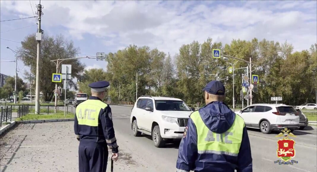 Кадр съемки МВД