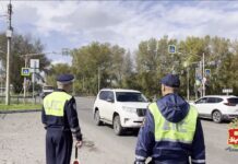 Кадр съемки МВД