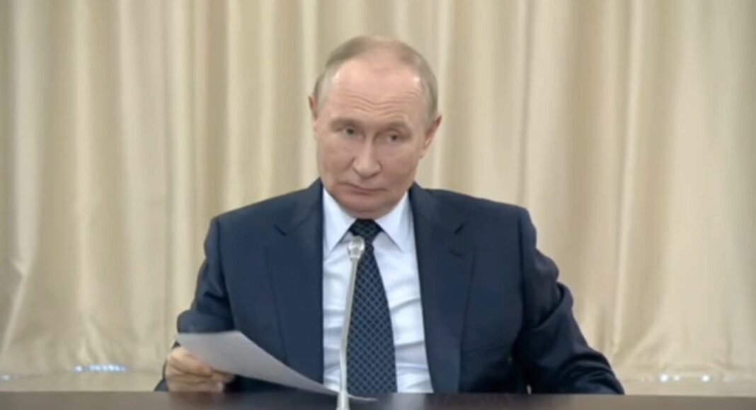 Владимир Путин. Кадр съемки Владимир Путин. Кадр съемки