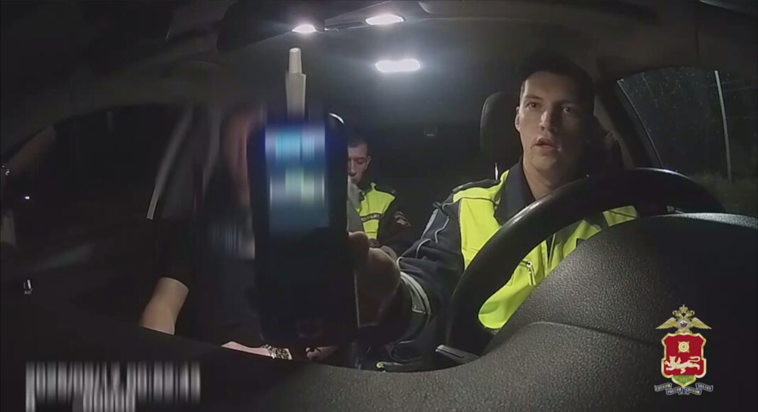 Кадр съемки МВД Кадр съемки МВД