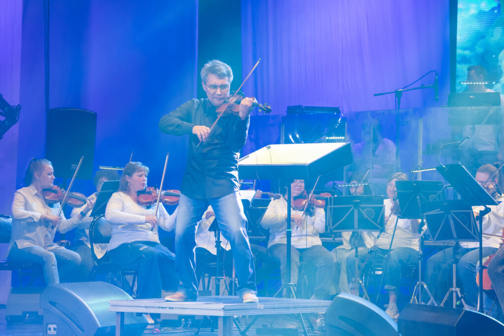 Концерт Разреза Аршановский. Фото пресс-службы предприятия