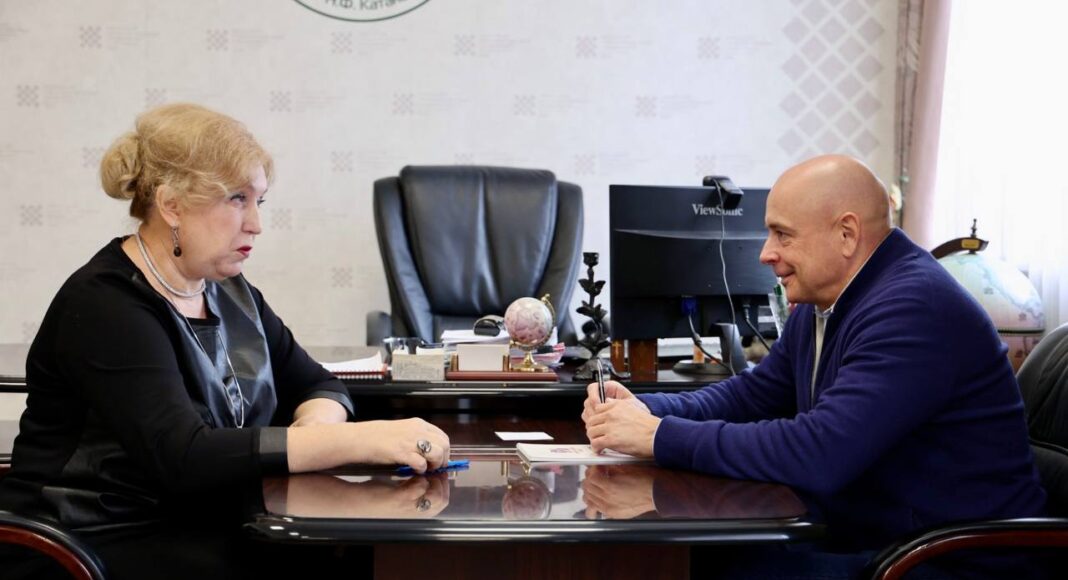 Татьяна Краснова и Сергей Сокол. Фото из телеграм-канала Сергея Сокола Татьяна Краснова и Сергей Сокол. Фото из телеграм-канала Сергея Сокола