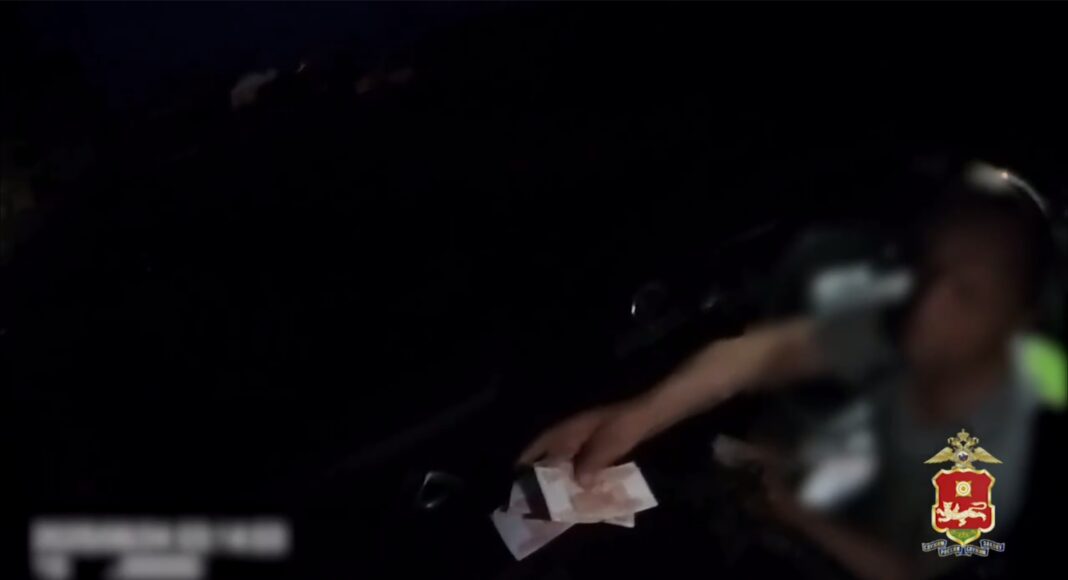 Кадр съемки МВД