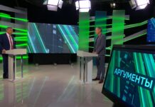 Александр Мяхар и Петр Пермяков в программе «Аргументы»