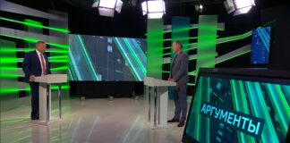 Александр Мяхар и Петр Пермяков в программе «Аргументы»