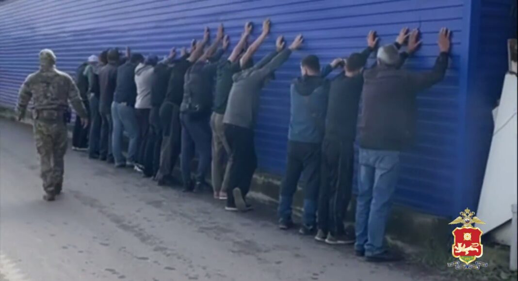 Кадр съемки МВД