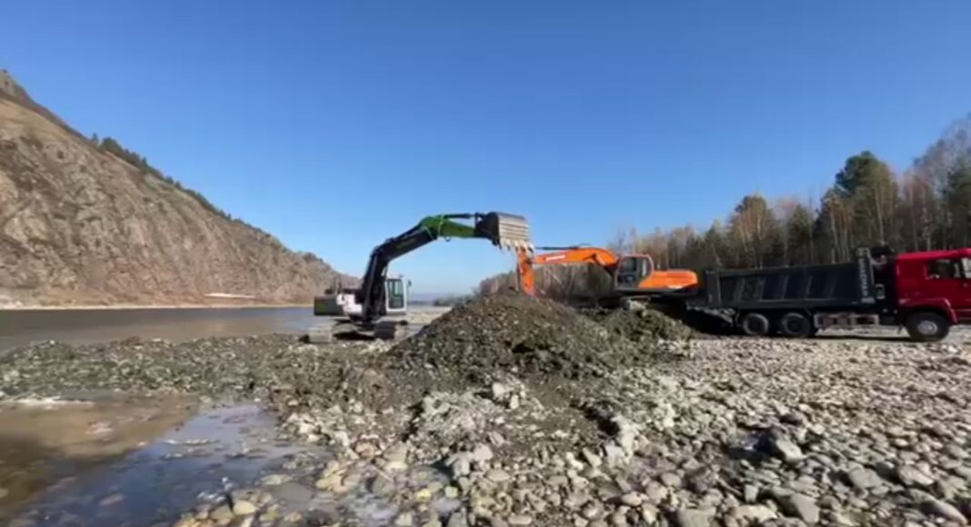 Кадр съемки Минприроды РХ