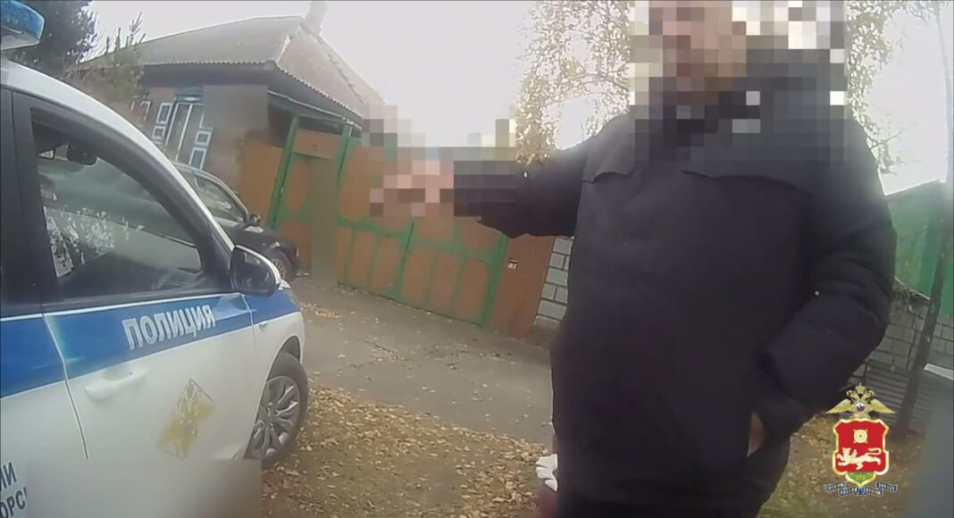 Кадр съемки МВД