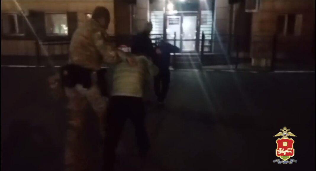 Кадр съемки МВД